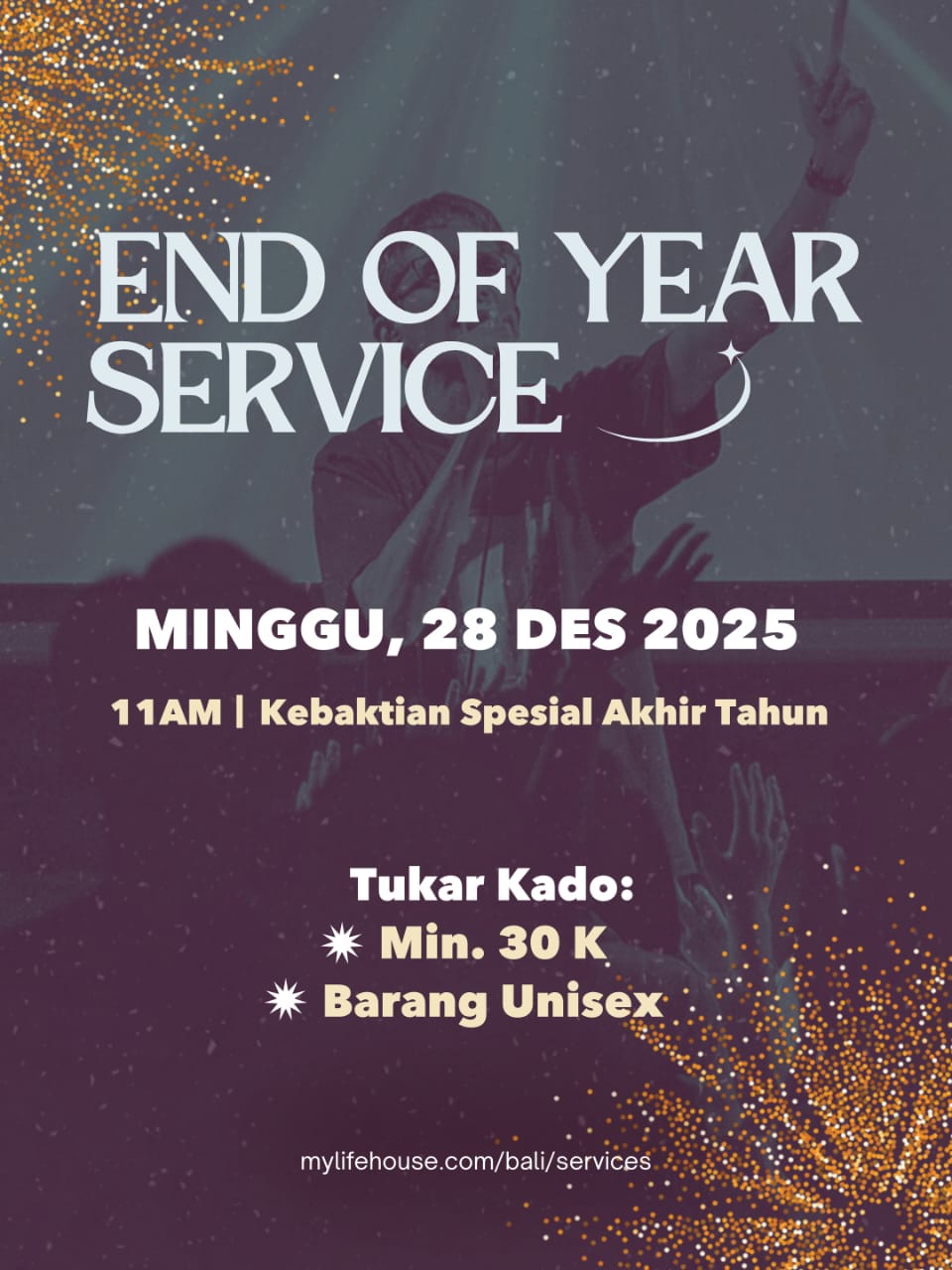 End of year service 2025