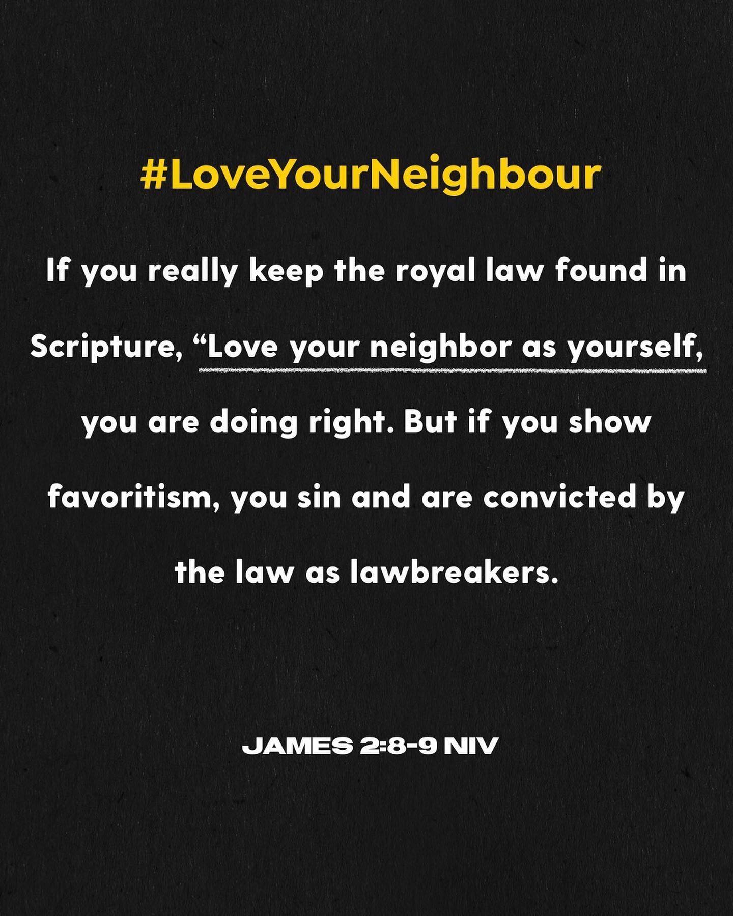 Featured image for “Let’s Love Our Neighbors!”