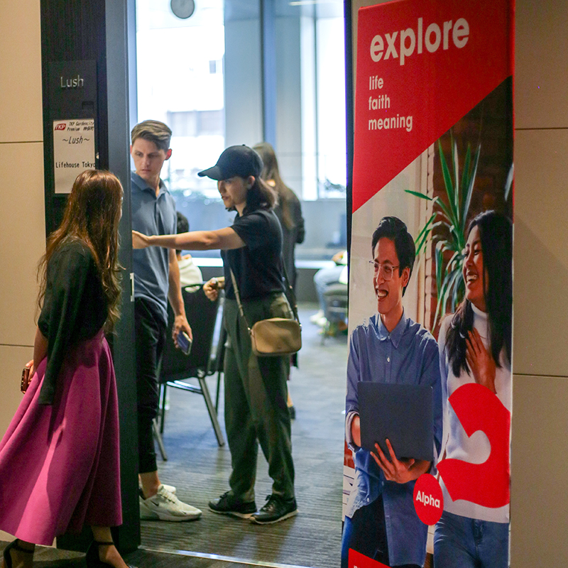 Alpha Course, explore life and the Christian faith, Tokyo, Japan