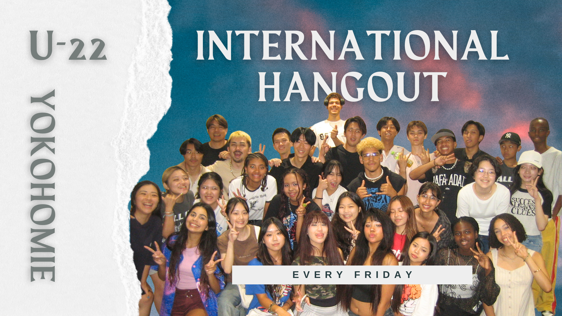 Featured image for “【FRIDAY】INTERNATIONAL HANGOUT*STUDENT”